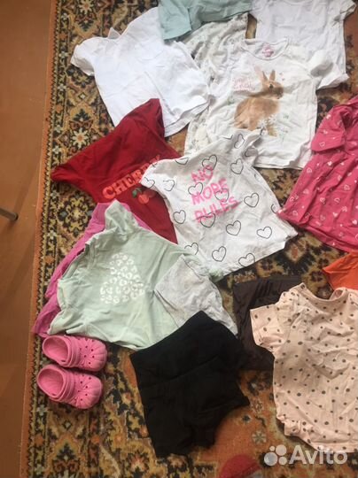 Детские вещи пакетом на девочку 98 104