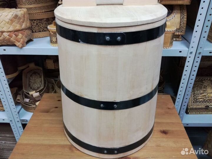 Кадка кедровая для солений 40 литров