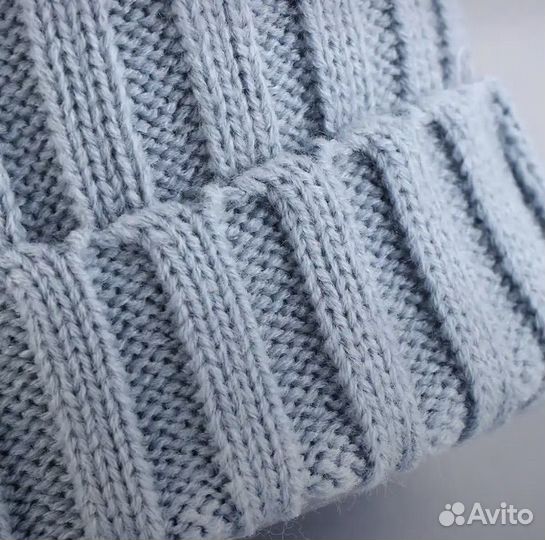 Шапка с шарфом детская