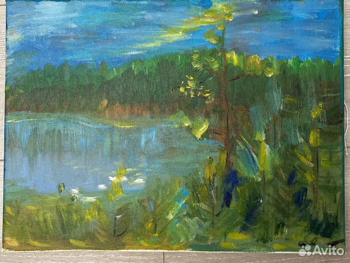 Картина,Осень пришла