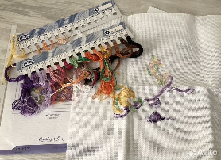 Фея кухни набор вышивки крестом от rto