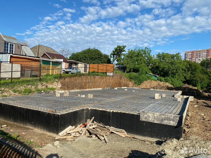 Фундаменты, бетонные работы