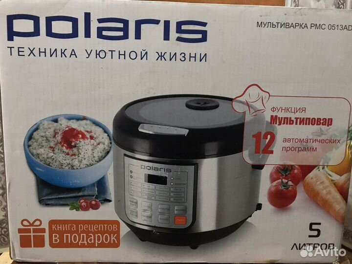 Мультиварка polaris pmc 0513ad