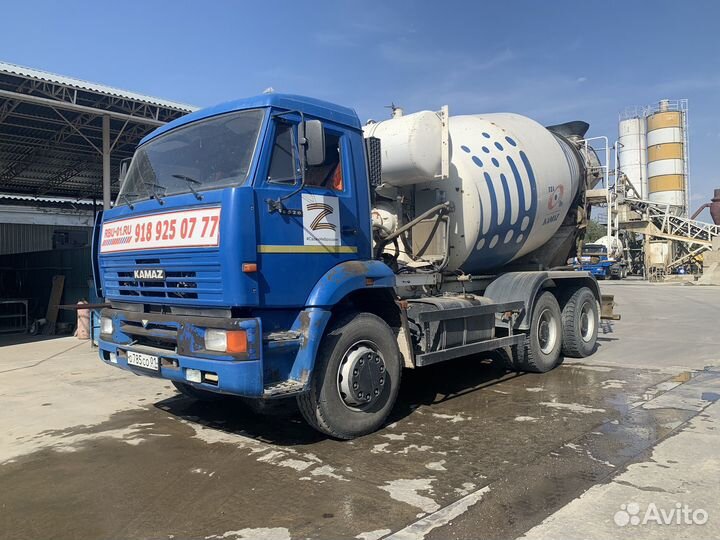 Автобетоносмеситель КамАЗ 6520-61, 2013