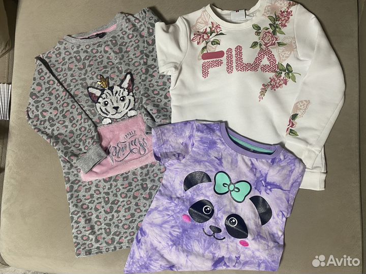 Пакет одежды для девочки 6 лет