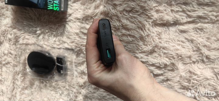 Powerbank с беспроводной зарядкой