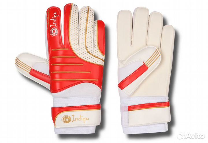 Перчатки вратарские indigo 7 PVC 1210