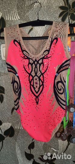 Купальник для художественной гимнастики р.156