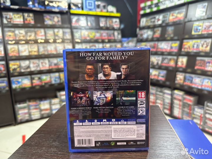 Игры для PS4: Yakuza 6: The Song of Life