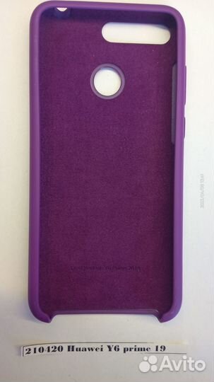 Чехол-накладка Huawei y6 prime 2019 210420