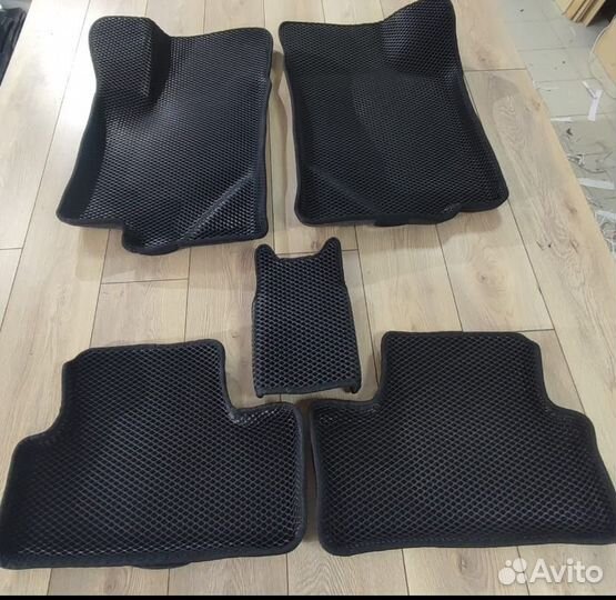 Автоковрики EVA Nissan x-trail Т-31 с бортом-1 эва