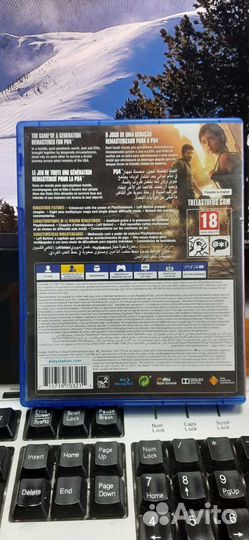 Игра PS4 The last of us part 1 remastered диск