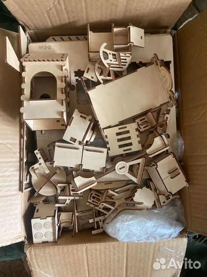 Кукольная мебель деревянная