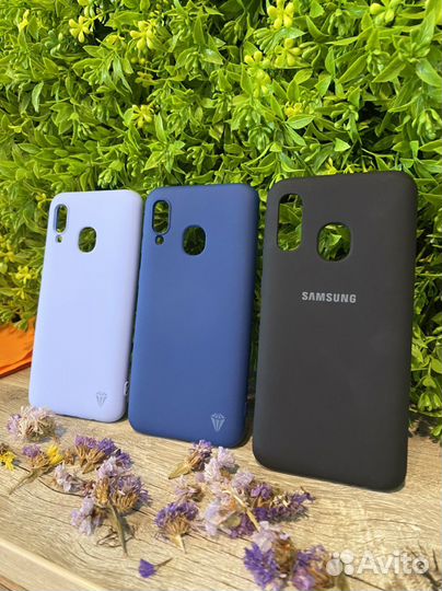 Чехол силиконовый Samsung A40