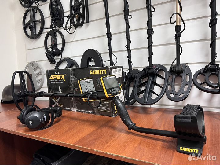 Металлоискатель бу garrett Ace apex 6,5*11