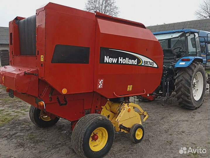 Пресс-подборщик New Holland BR 740, 2004