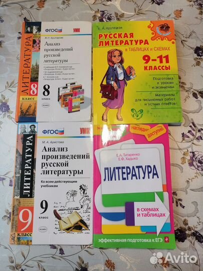 Учебные пособия Литература