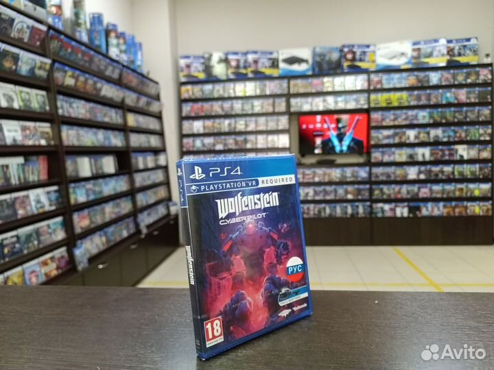 Wolfenstein Cyberpilot Ps4 только для Ps4 Vr шлема
