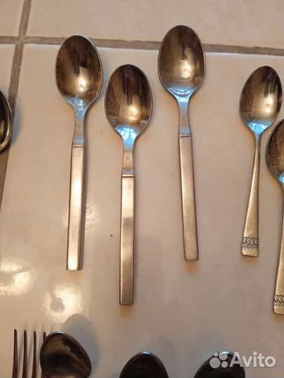Ложки вилки нержавейка СССР