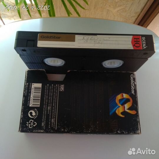 Кассеты для видеомагнитофона