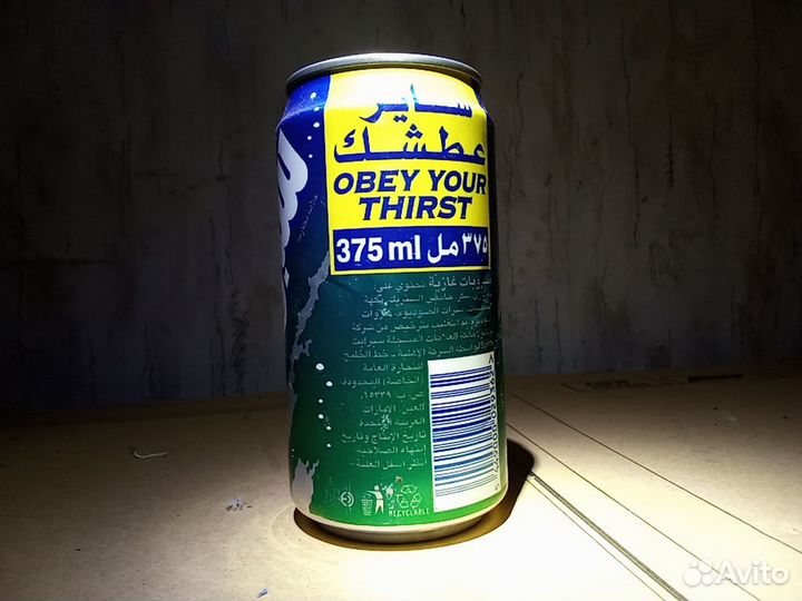 Банка sprite из ОАЭ 90-х