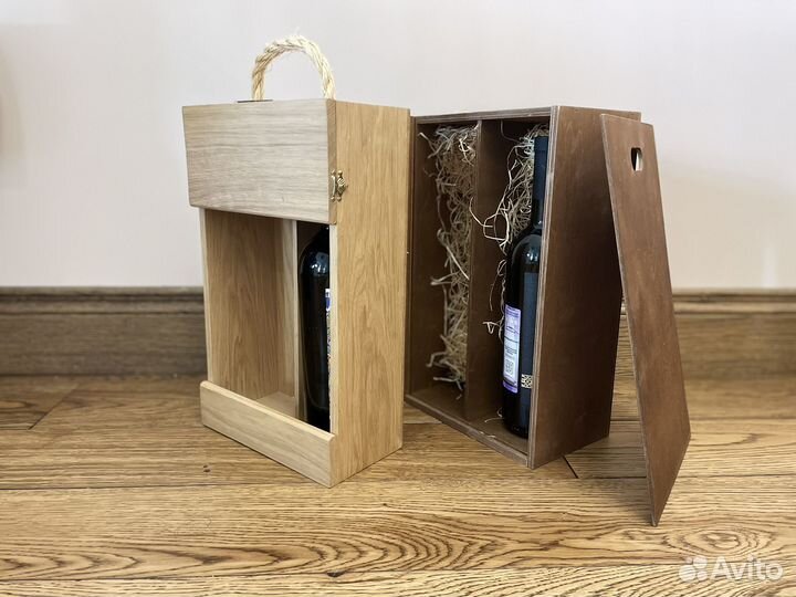Подарочная коробка для бутылки вина