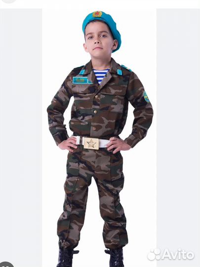 Карнавальный костюм десантник