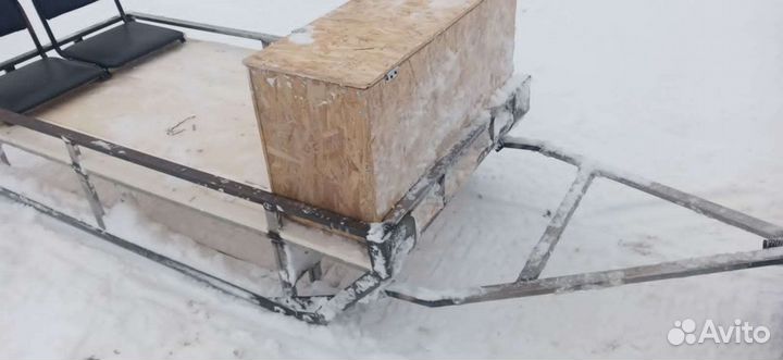 Сани для снегохода