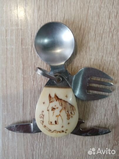 Ножик металл, кость