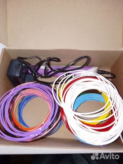 3D ручка с пластиком