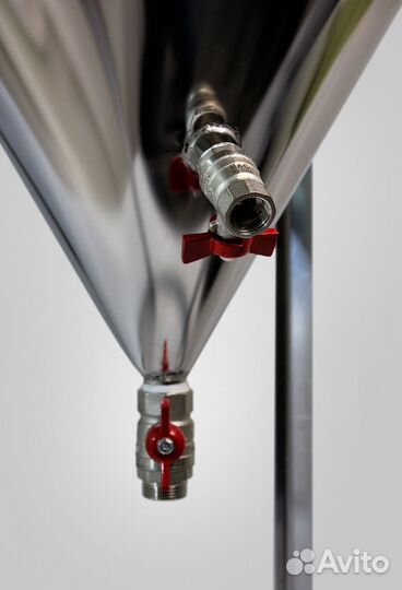 Цилиндроконический танк 60 л, Домашняя пивоварня