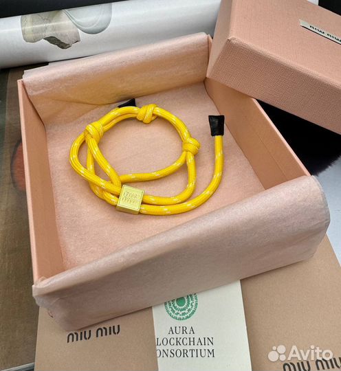 Браслет Miu Miu