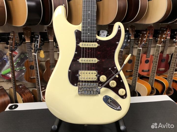 Электрогитара Prodipe ST83RA, белая