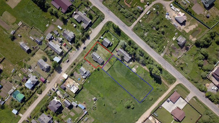 Дом 50 м² на участке 8 сот.