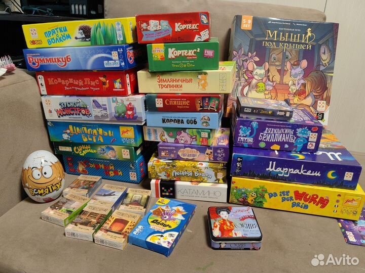 Настольные игры для детей развивающие