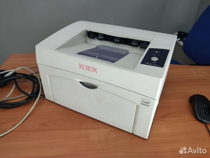 Принтер лазерный xerox phaser 3117 с картриджем