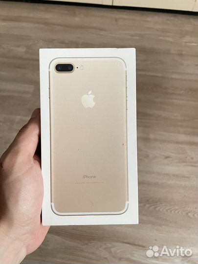 Коробка от iPhone 7 plus gold 32 gb