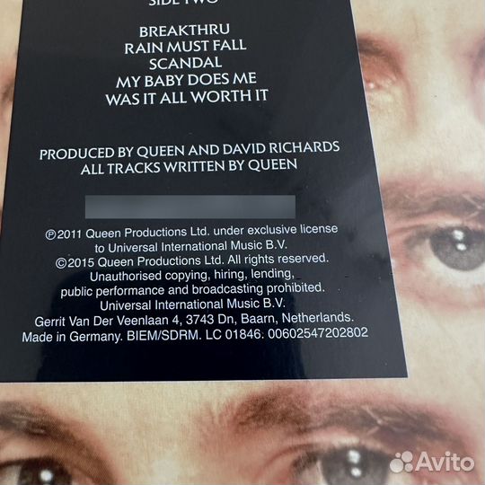 Queen - The Miracle SS