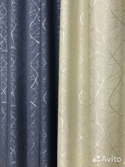 Портьеры жаккард, готовые комплекты