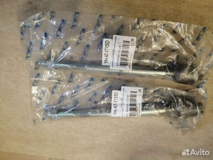 Тяга рулевая M14x1.5 toyota corolla E12 11/2001