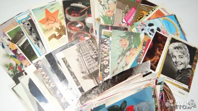 Открытки советские разные темы
