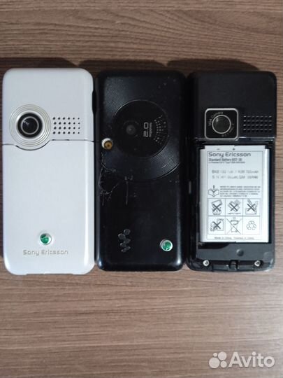 Телефоны sony Ericsson на запчасти