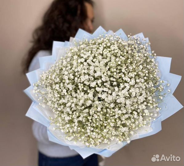 Букет из гипсофилы