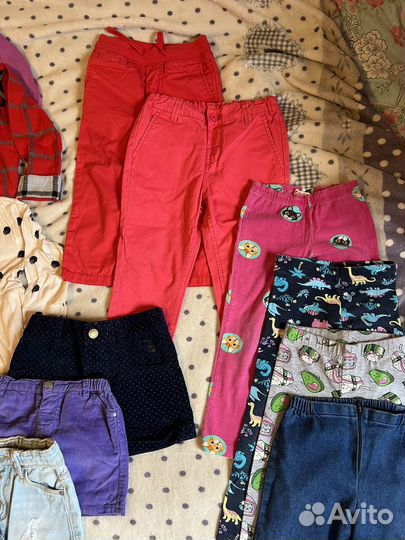 Вещи пакетом на девочку 3-4 года