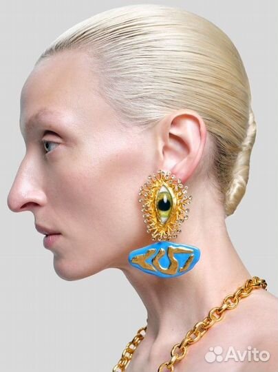 Серьги Schiaparelli Style Новая коллекция