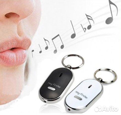 Брелок для поиска ключей (реагирует на свист)