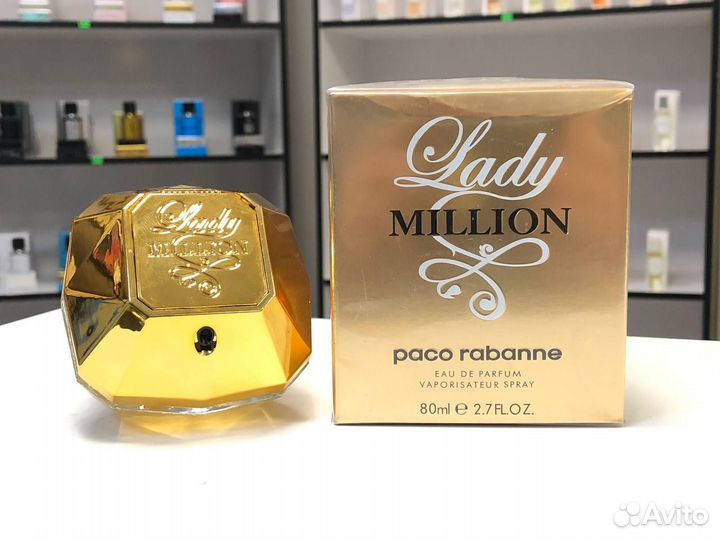 Женский Paco Rabanne Lady Million Пако Рабан 80мл