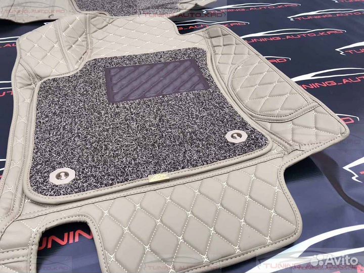 Ковры в салон Toyota Land Cruiser Prado 120 N3697