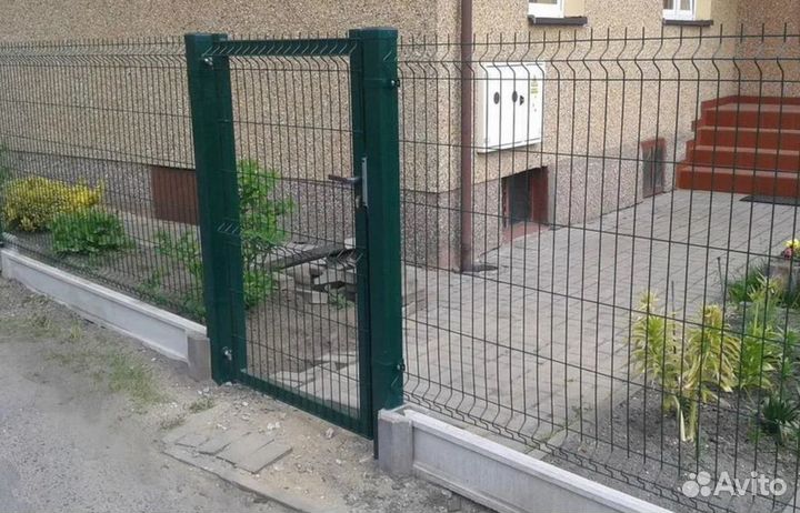 Забор из 3D сетки качественно качественно