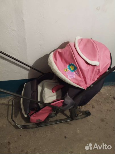 Коляска санки